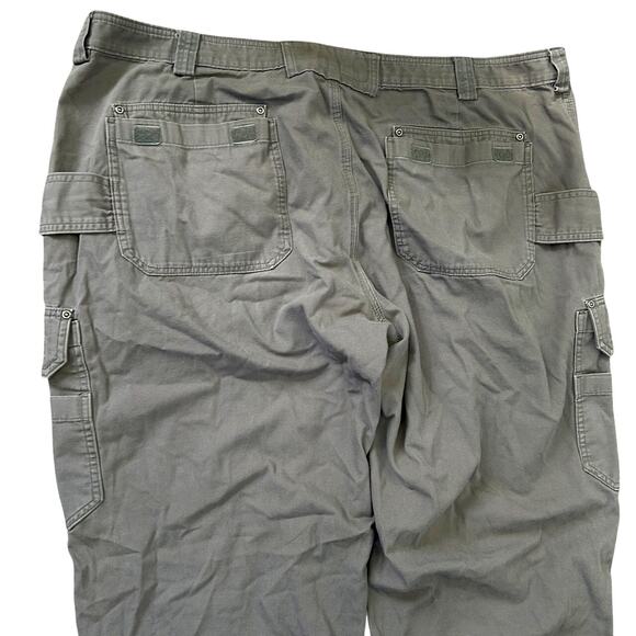 Duluth Trading Burly Flex Fire Hose Heavy Work Cargo Pants Gray 44 W x30 L - Picture 6 of 10